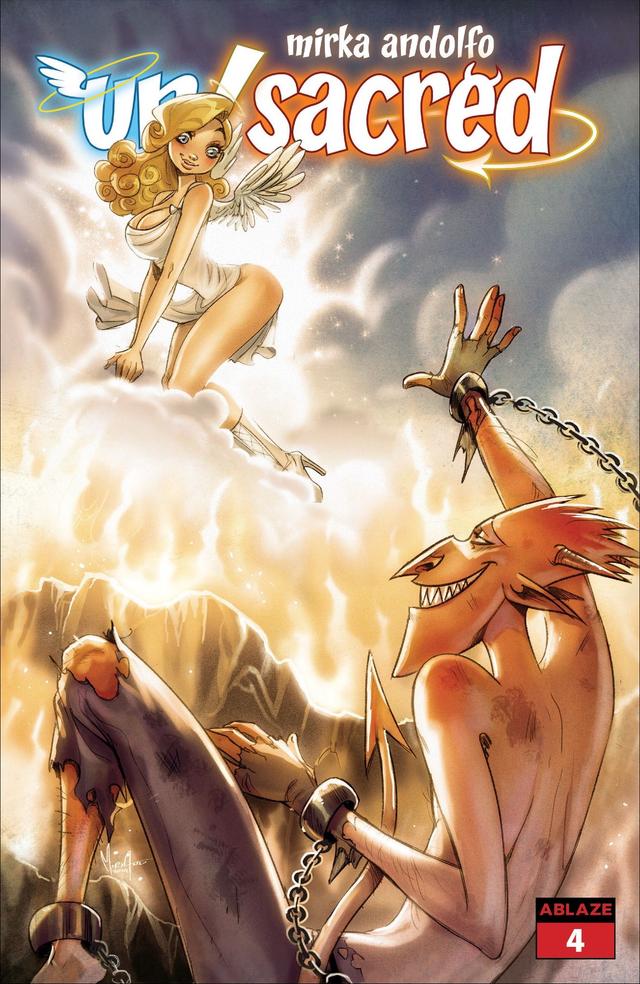 Cover for Mirka Andolfo's Un/Sacred issue 4