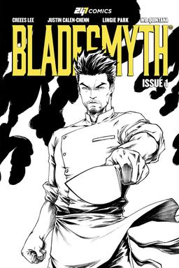 Cover for Bladesmyth Artist Edition issue number 1