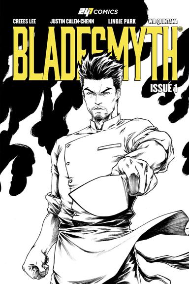 Cover for Bladesmyth Artist Edition issue number 1