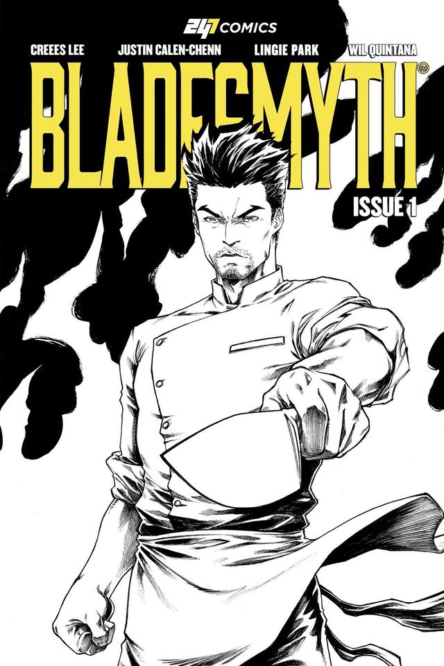 Cover for Bladesmyth Artist Edition issue 1