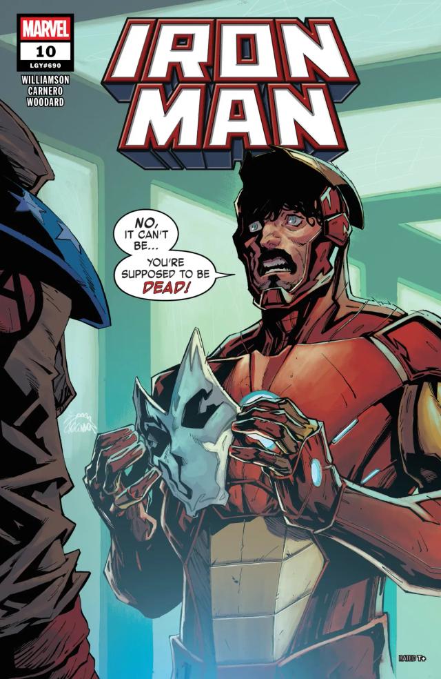 Cover for Iron Man issue 10