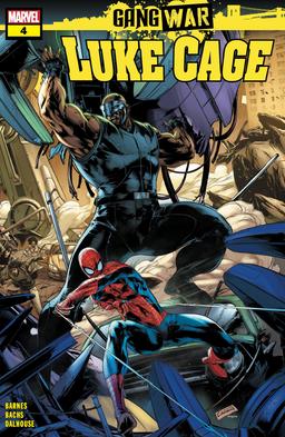 Cover for comic book series called Luke Cage: Gang War