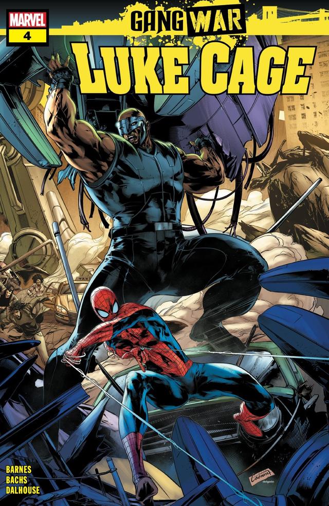 Cover for Luke Cage: Gang War issue 4