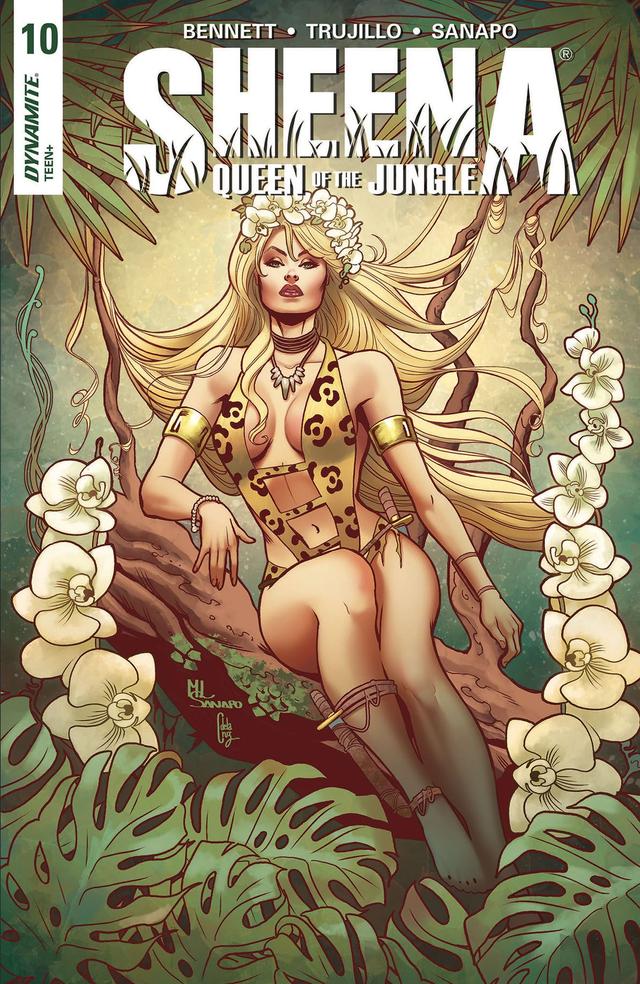 Cover for Sheena: Queen of the Jungle issue 10