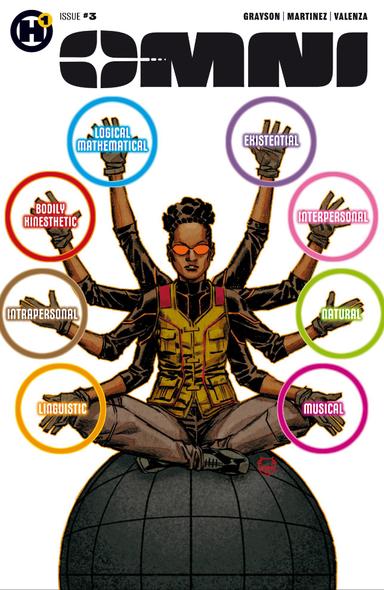 Cover for Omni issue number 3