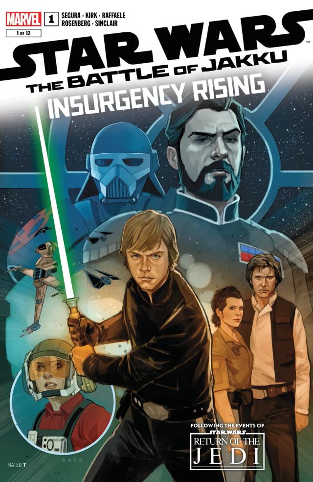 Cover for Star Wars: Battle of Jakku - Insurgency Rising issue 1
