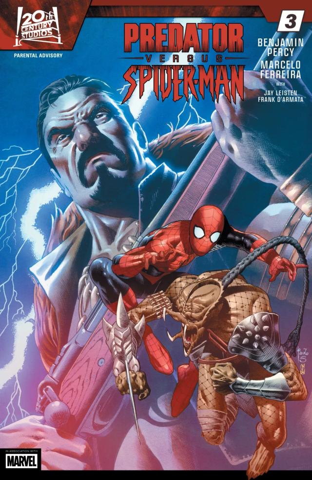 Cover for Predator Vs. Spider-Man issue 3