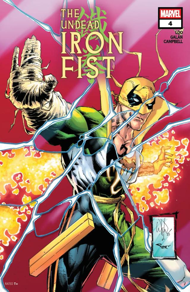 Cover for The Undead Iron Fist issue 4
