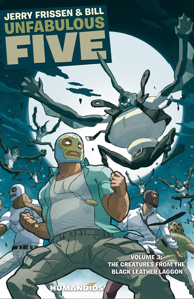 Cover for Unfabulous Five: The Creatures From The Black Leather Lagoon issue 3