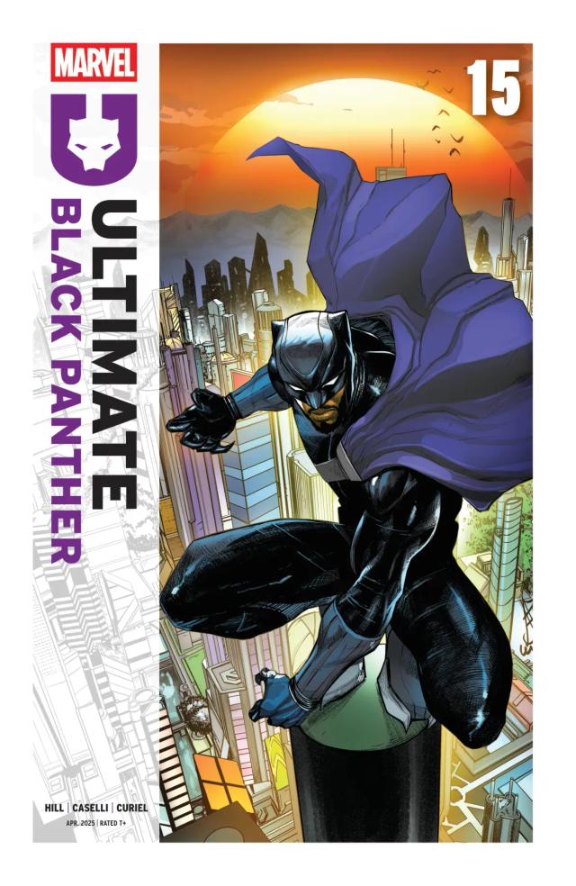 Cover for Ultimate Black Panther issue 15