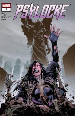 Cover for Psylocke issue number 9