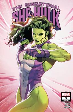 Cover for Sensational She-Hulk issue number 9