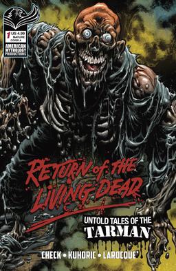 Cover for comic book series called Return of the Living Dead: Untold Tales of Tarman