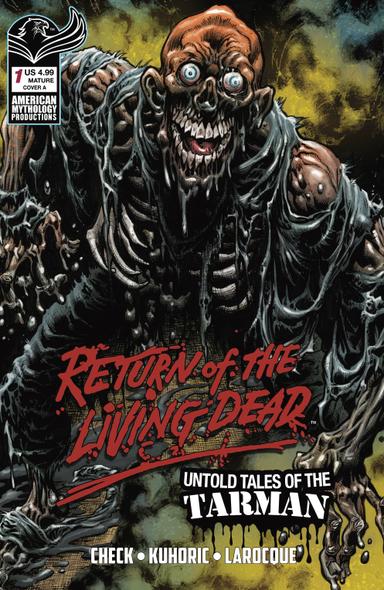 Cover for comic book series called Return of the Living Dead: Untold Tales of Tarman
