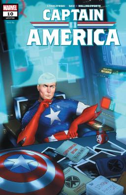 Cover for Captain America issue number 10