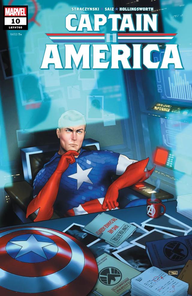 Cover for Captain America issue 10