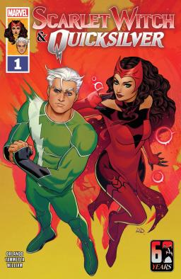 Cover for Scarlet Witch & Quicksilver issue number 1