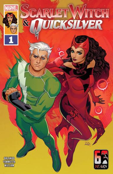 Cover for Scarlet Witch & Quicksilver issue number 1
