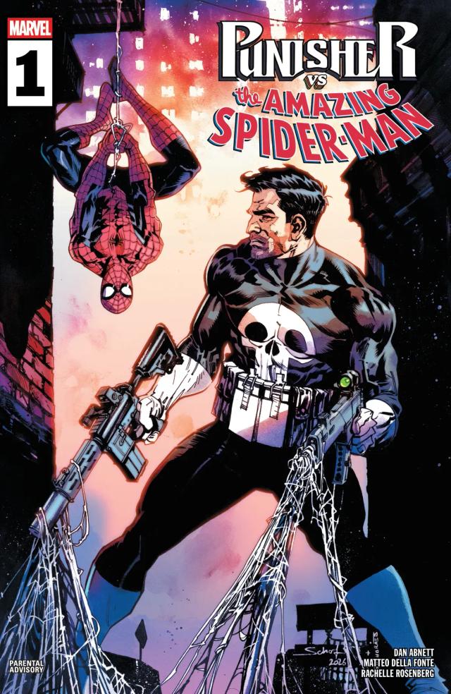 Cover for Punisher Vs. Spider-Man issue 1