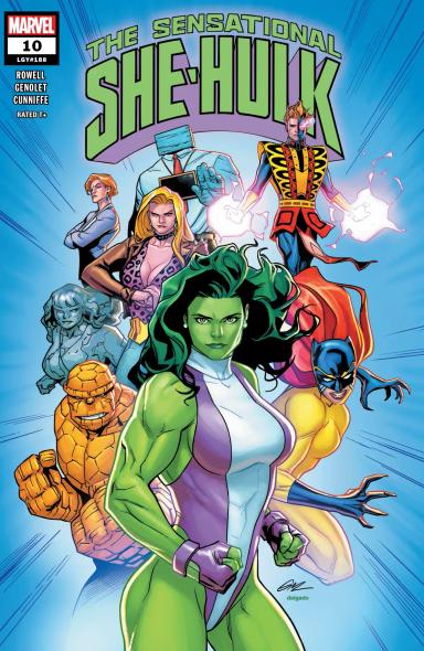 Cover for The Sensational She-Hulk issue number 10