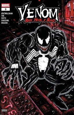 Cover for Venom: Black, White & Blood issue number 3