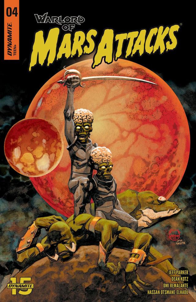 Cover for Warlord of Mars Attacks issue 4