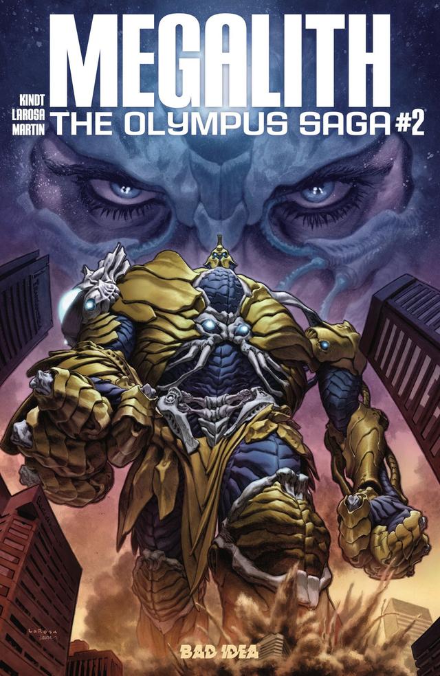 Cover for OLYMPUS SAGA: MEGALITH issue 2