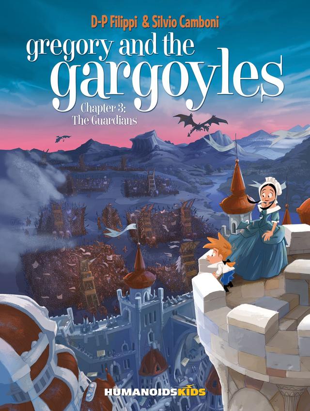 Cover for Gregory and the Gargoyles Book 3: The Guardians issue 3