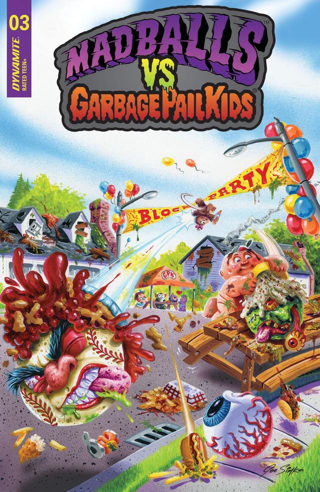 Cover for Madballs vs. Garbage Pail Kids issue 3