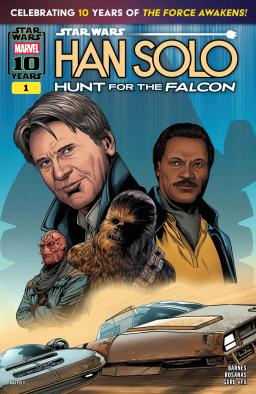 Cover for Star Wars: Han Solo - Hunt For The Falcon issue number 1