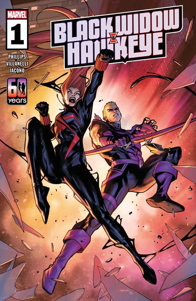 Cover for Black Widow & Hawkeye issue 1