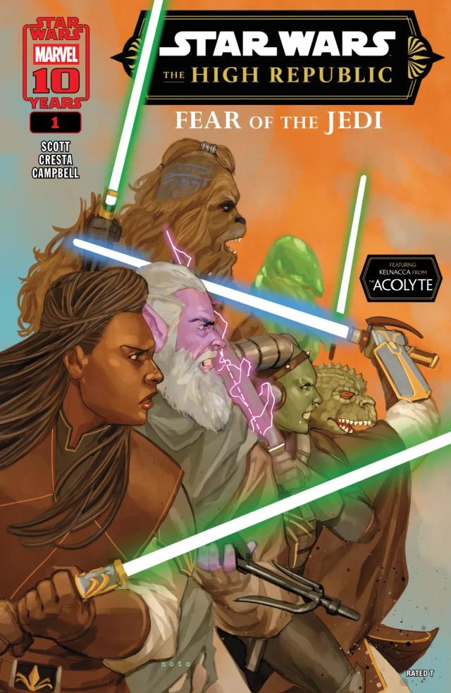 Cover for Star Wars: The High Republic - Fear of the Jedi issue 1