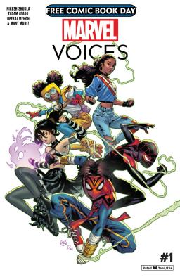 Cover for comic book series called Free Comic Book Day 2024: Marvel's Voices