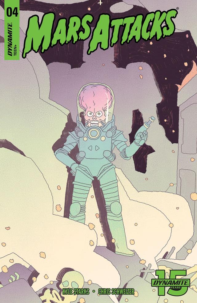 Cover for Mars Attacks issue 4