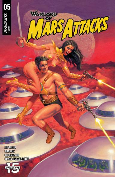 Cover for Warlord of Mars Attacks issue number 5