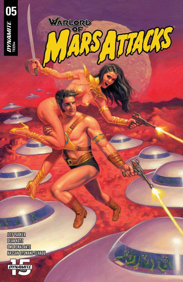 Cover for Warlord of Mars Attacks issue 5