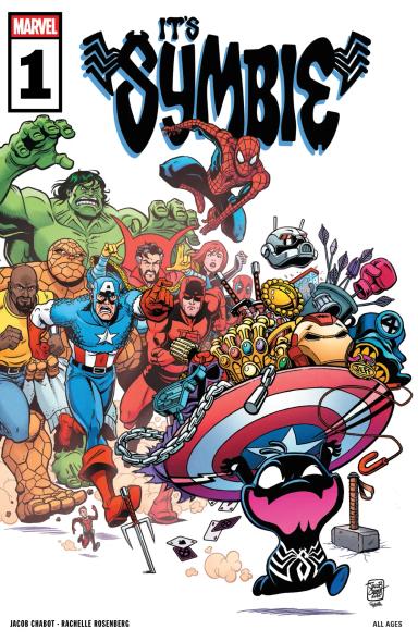Cover for comic book series called It's Symbie