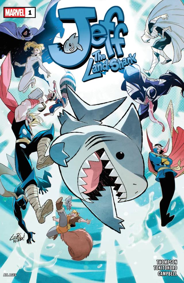 Cover for Jeff the Land Shark issue 1
