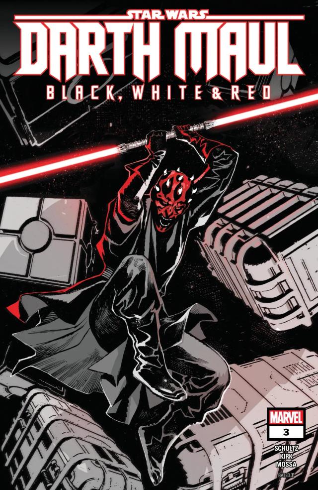 Cover for Star Wars: Darth Maul - Black, White & Red issue 3