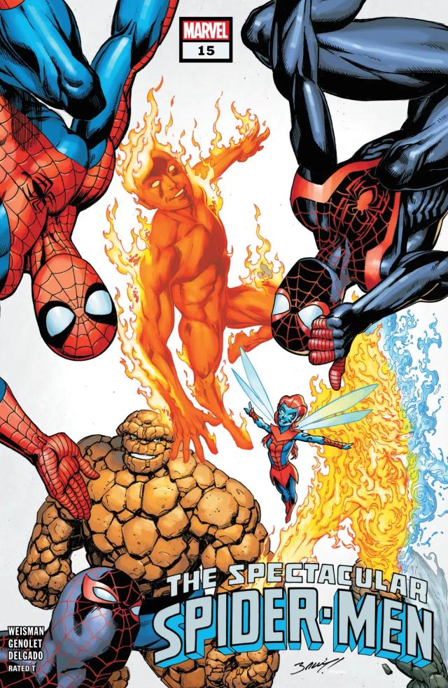 Cover for The Spectacular Spider-Men issue 15