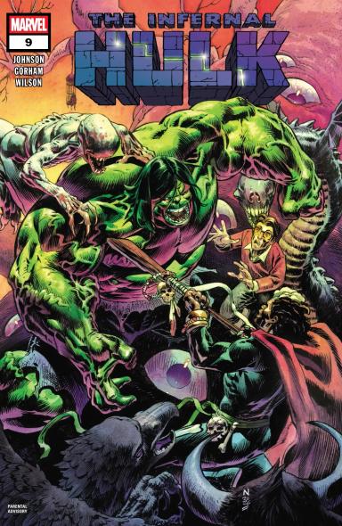 Cover for Infernal Hulk issue number 9