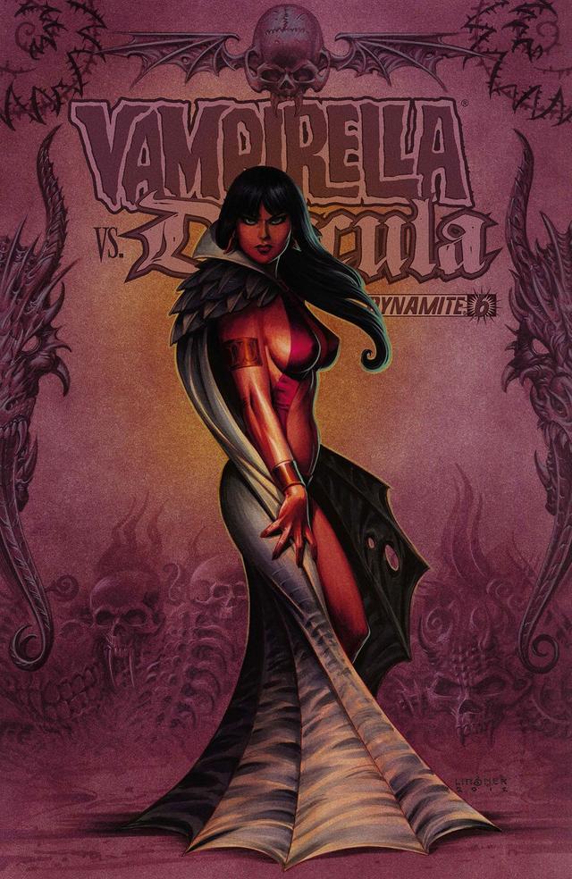 Cover for Vampirella Vs Dracula issue 6