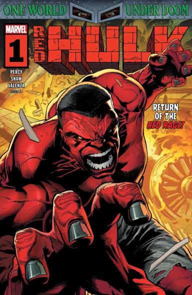 Cover for Red Hulk issue number 1