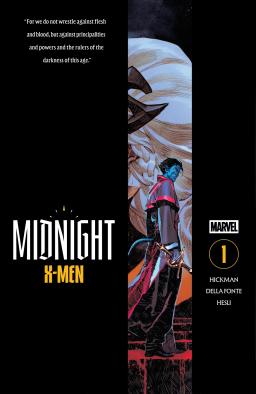 Cover for comic book series called Midnight X-Men