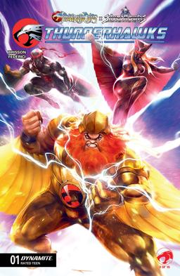 Cover for ThunderCats x Silverhawks: Thunderhawks issue number 1