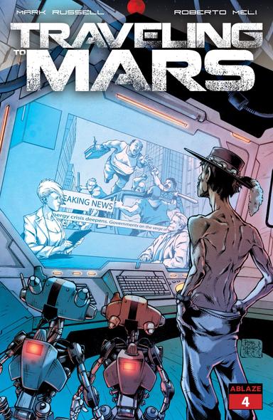 Cover for Traveling to Mars issue number 4