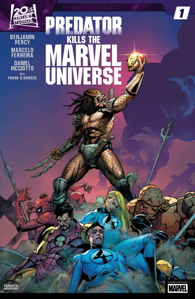 Cover for Predator Kills The Marvel Universe issue 1