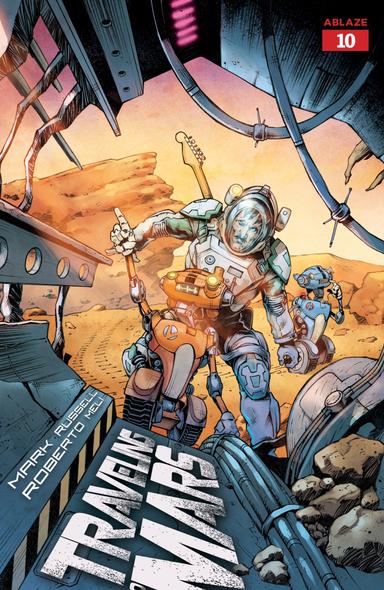 Cover for Traveling to Mars issue number 10