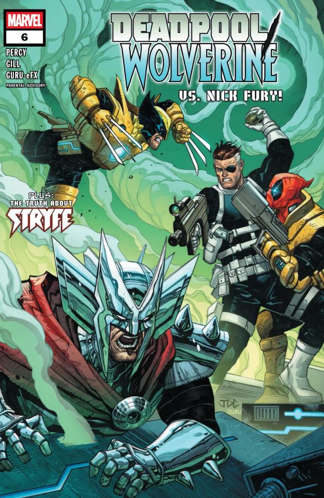 Cover for Deadpool/Wolverine issue 6