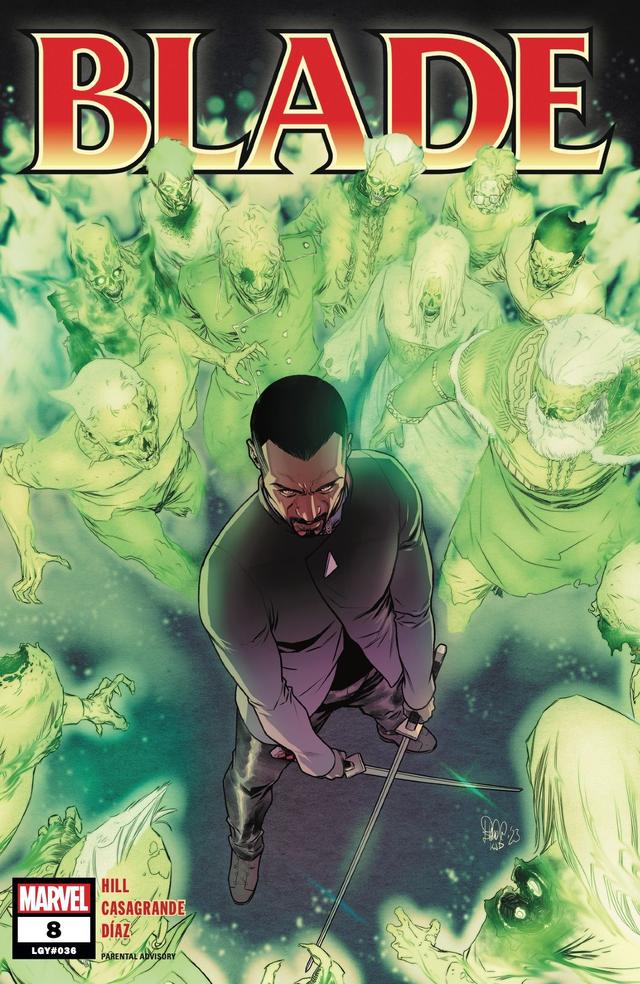 Cover for Blade issue 8